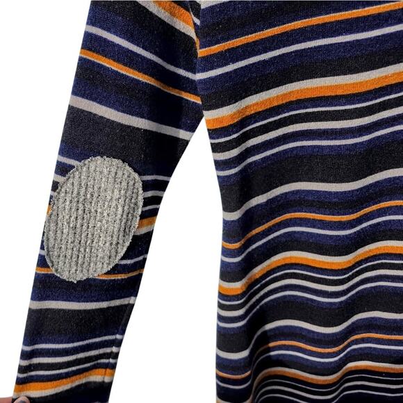 Monteau Striped Fitted Sweater Dress L - Picture 6 of 8